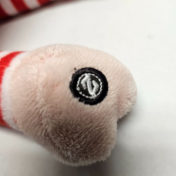 Zoobies Play Sleep Love OLIVIA Pig Doll Striped Plush Soft Tag PJ Storage 2010 - Picture 6 of 13